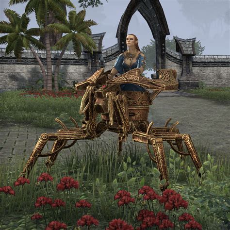 Online Dwarven Spider Mount The Unofficial Elder Scrolls Pages Uesp