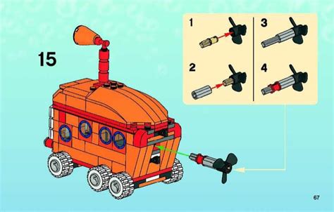 Lego Instructions For Set The Bikini Bottom Express Spongebob Squarepants None