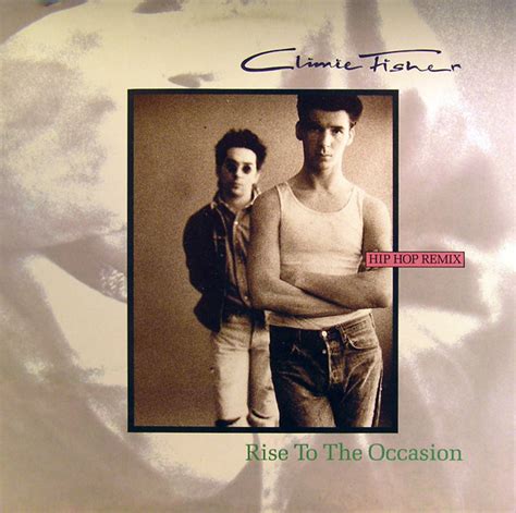 Climie Fisher – Rise To The Occasion (Hip Hop Remix) (1987, Vinyl) - Discogs