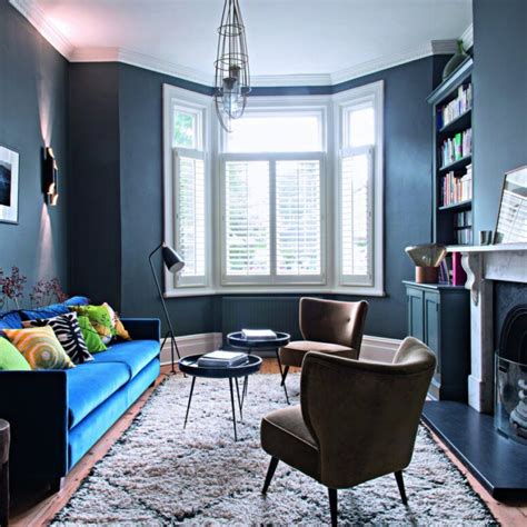 40 Blue And Brown Living Room Decor Ideas - Shelterness