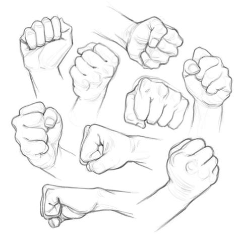 Clenched Fist Art Reference at Doris Gonzales blog