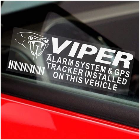 Platinum Place 5 X Viper Alarm And Gps Tracking Device Security Window