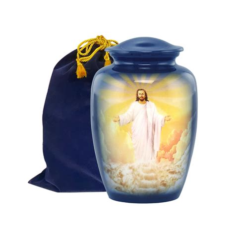 Jesus Christ Urn Handcrafted Jesus Urn Religious Urn Funeral And