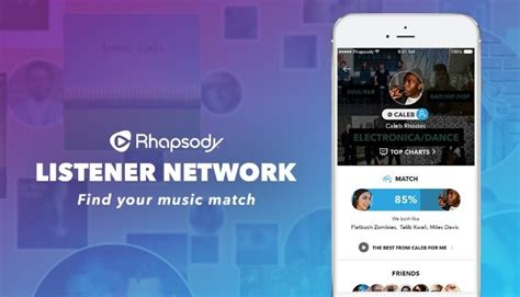 Rhapsody unveils The Listener Network to match music lovers and improve discovery