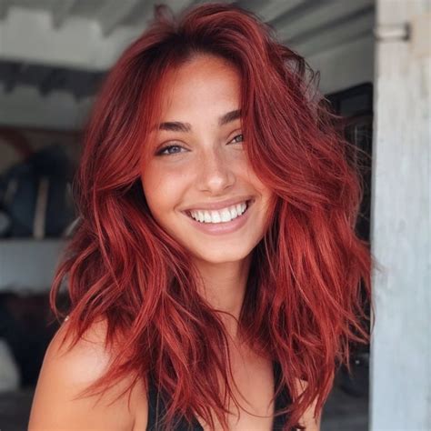 47 Dark Red Hair Color Ideas That Prove This Bold Shade Is The Ultimate