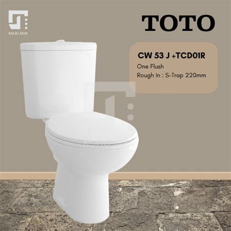 Jual Kloset Duduk Toto Asli Cw53 Toilet Duduk Closet Duduk Toto