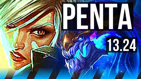 RIVEN Vs AURELION SOL MID Penta 7 Solo Kills 13 2 3 300 Games