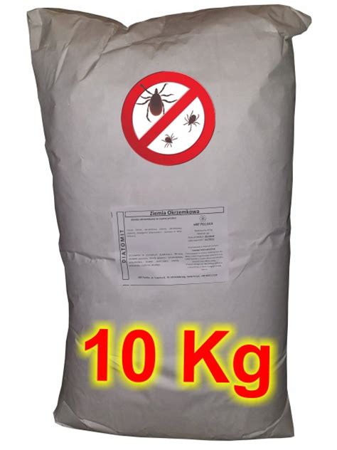 Diatomit ziemia okrzemkowa na owady nawóz 10Kg DIATOMIT PYŁ 10Kg