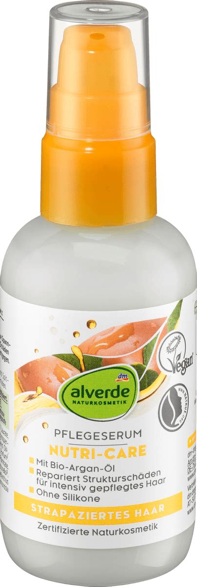 alverde NATURKOSMETIK Ser pentru îngrijirea părului 75 ml dm ro