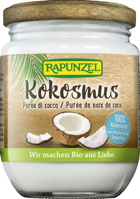 Rapunzel Bio Kokosmus 215 g Piccantino Onlineshop Österreich