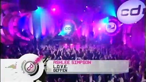 Ashlee Simpson L O V E Live Cd Usa Video Dailymotion