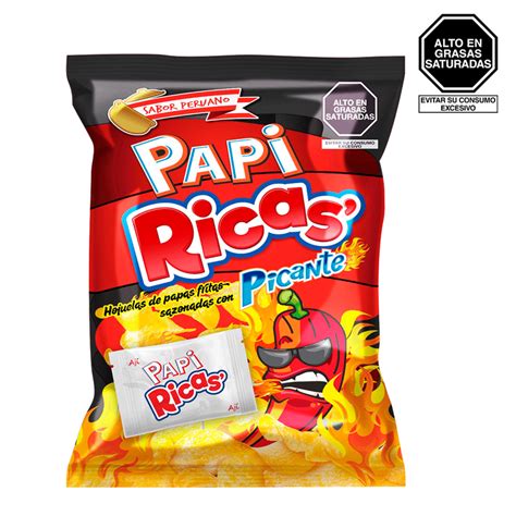 Snack Papi Ricas Picante X 16g Finvian