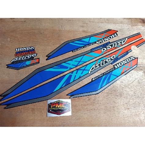 Jual Striping Sticker Astrea Grand Bulus Tahun Limited Edition