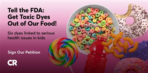 FDA: Get toxic dyes out of our food!