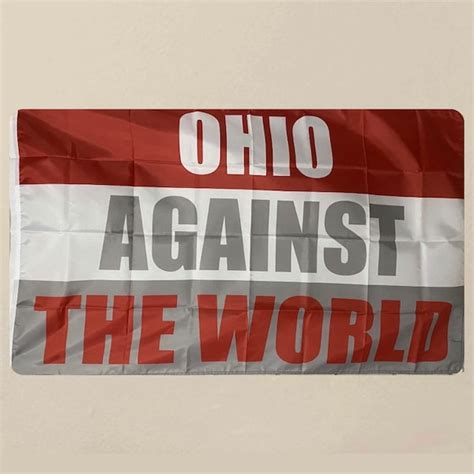 Ohio State Football Flag - Etsy