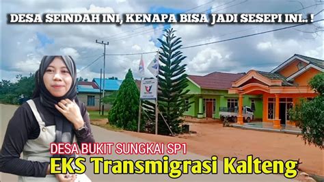 Seperti Ini Suasana Kampung Eks Transmigrasi Ketika Libur Lebaran