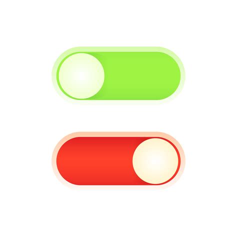 Design a power on off button for your application. Vector flat illustration 343610 Vector Art at ...