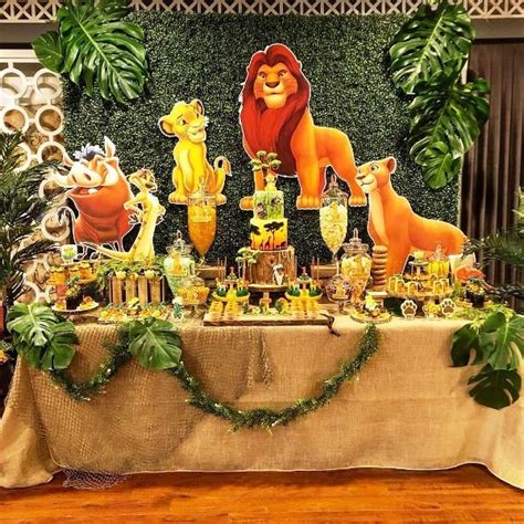 26 Ideas de Cumpleaños Rey León para fiestas infantiles Cumpleaños