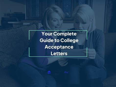 Guide To College Acceptance Letters College Aid Pro