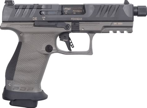 Walther Pdp Pro Sd Compact Grey 9mm 46 Barrel 18 Rounds 3 Mags 69999 E Mail Price Gun