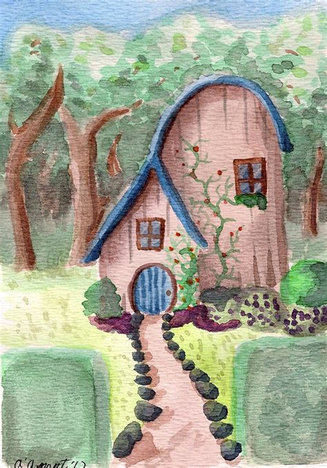 Whimsical cottage by N-Chiodo on deviantART