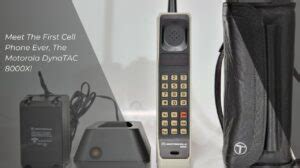 Motorola DynaTAC The First Cell Phone Narmadi