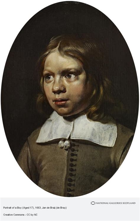 Portrait Of A Boy Aged 17 National Galleries Of Scotland