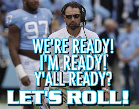 Lets Roll Im Ready Unc Football Baseball Cards Let It Be Sports