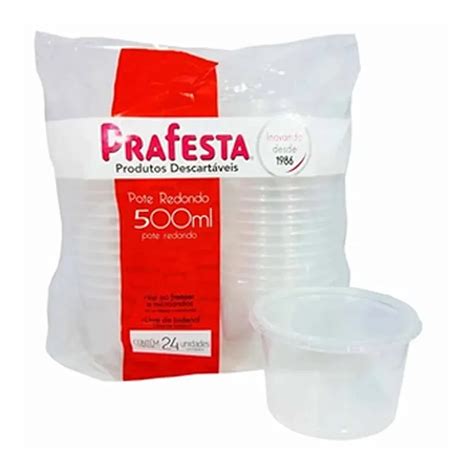 KIT POTE REDONDO 500ML PRAFESTA Matias Festas Recife