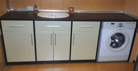 Шкаф для стиральной машины, встроенной в кухонный гарнитур