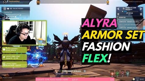 Dauntless Alyra Full Armor Set Fashion Flex Patch Youtube