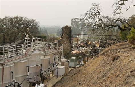 Santa Rosa fire: Photos of Signorello Estate winery reduced to rubble ...