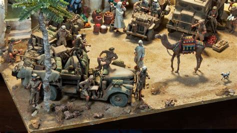 35540 North African House 35051 British Jeep Crew Smalcastle Miniart