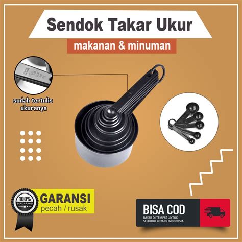 Jual Sendok Takar Ukur Kopi Susu Teh Cup Measuring Spoon 10 PCS