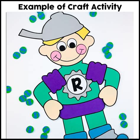 Michael Recycle Craft Activity - Crafty Bee Creations