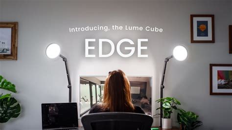 Lume Cube Edge Combines a Task Light with a Smooth Light for Video Calls