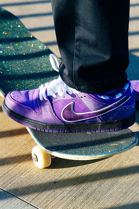 Concepts X Nike Sb Dunk Purple Lobster Fresh Catch Nike Snkrs