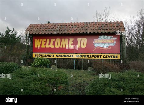 Knockhill Racing Circuit Sign Hi Res Stock Photography And Images Alamy