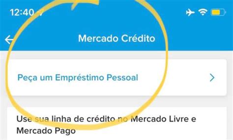 Sacar mercado credito Como sacar o empréstimo do mercado pago