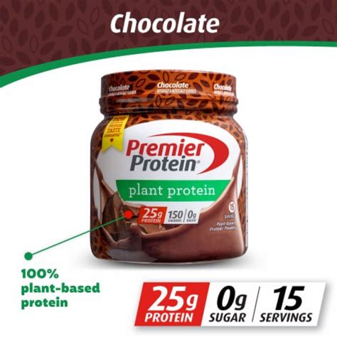 Premier Protein Plant Based Chocolate 19 7 Oz King Soopers