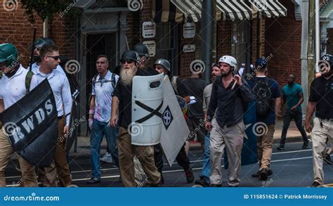 Unite The Right Rally 1205 Pm Editorial Stock Image Image Of