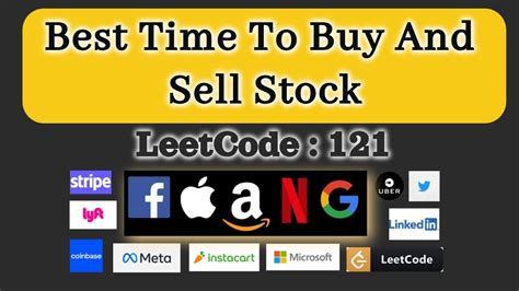 Best Time To Buy And Sell Stock Blind Leetcode Sliding