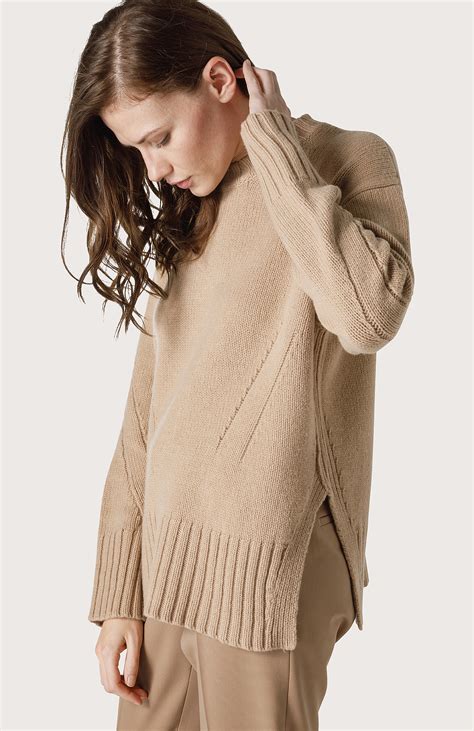 Fully Fashioned Sweater Col Neutral Seventy