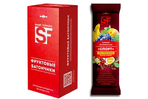 Батончик фруктовый «Спорт» «Smart Formula», 40 г - купить по цене ...