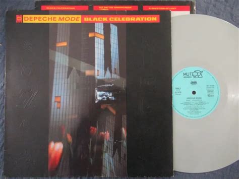 Depeche Mode Black Celebration Grey Vinyl Lp Germany 1986 Mute Int