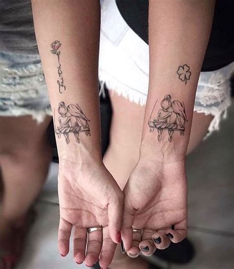 Tatuagem de Mãe e Filha 100 ideias para se inspirar Questão de Beleza