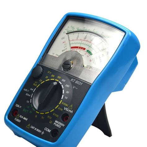 KT8031 High Precision Pointer Display Analog Multimeter 500V 200MΩ High