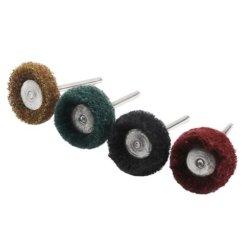 42080pcs Buffers Polishers Abrasive Scotch Brite Wheels Mixed Set New