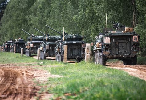 US and NATO troops execute combined exercise to expand battle group in ...