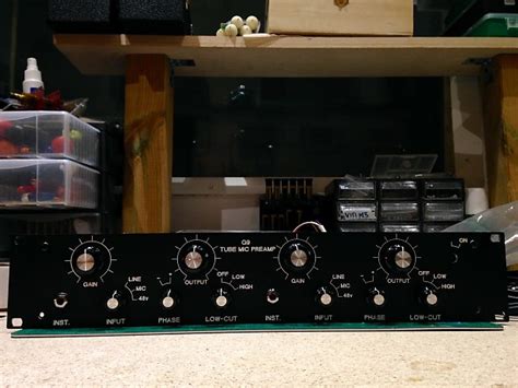 Gyraf G9 2 Channel Tube Preamp Reverb